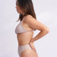 Adriana Shorty - Latte Taille haute