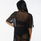 T-shirt Oversize Long Mesh