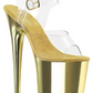 Flamingo 808 - 8 inch - Gold Chrome
