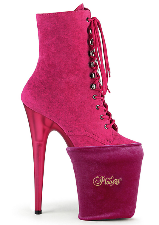 Shoe Protectors - Pink velvet