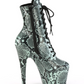 Adore 1020SPWR - 7 inch - Mint Snake print